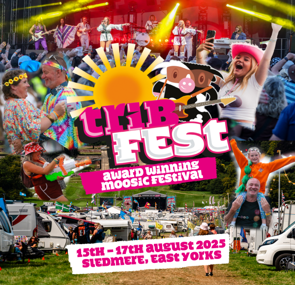 TRIBFEST - THE WORLD'S BIGGEST TRIBUTE BAND MUSIC FESTIVAL - SPECIAL OFFER - SAVE OVER £70